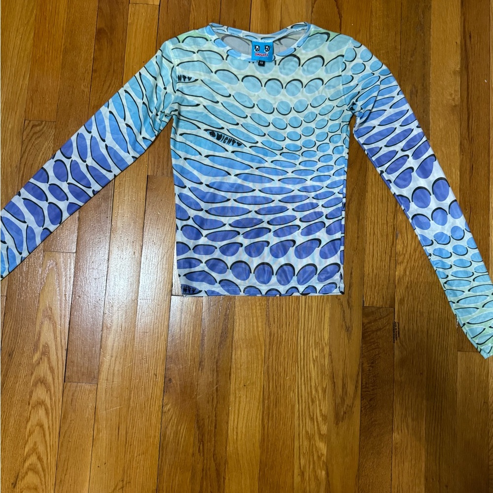 OMIGHTY Long Sleeve Mesh top